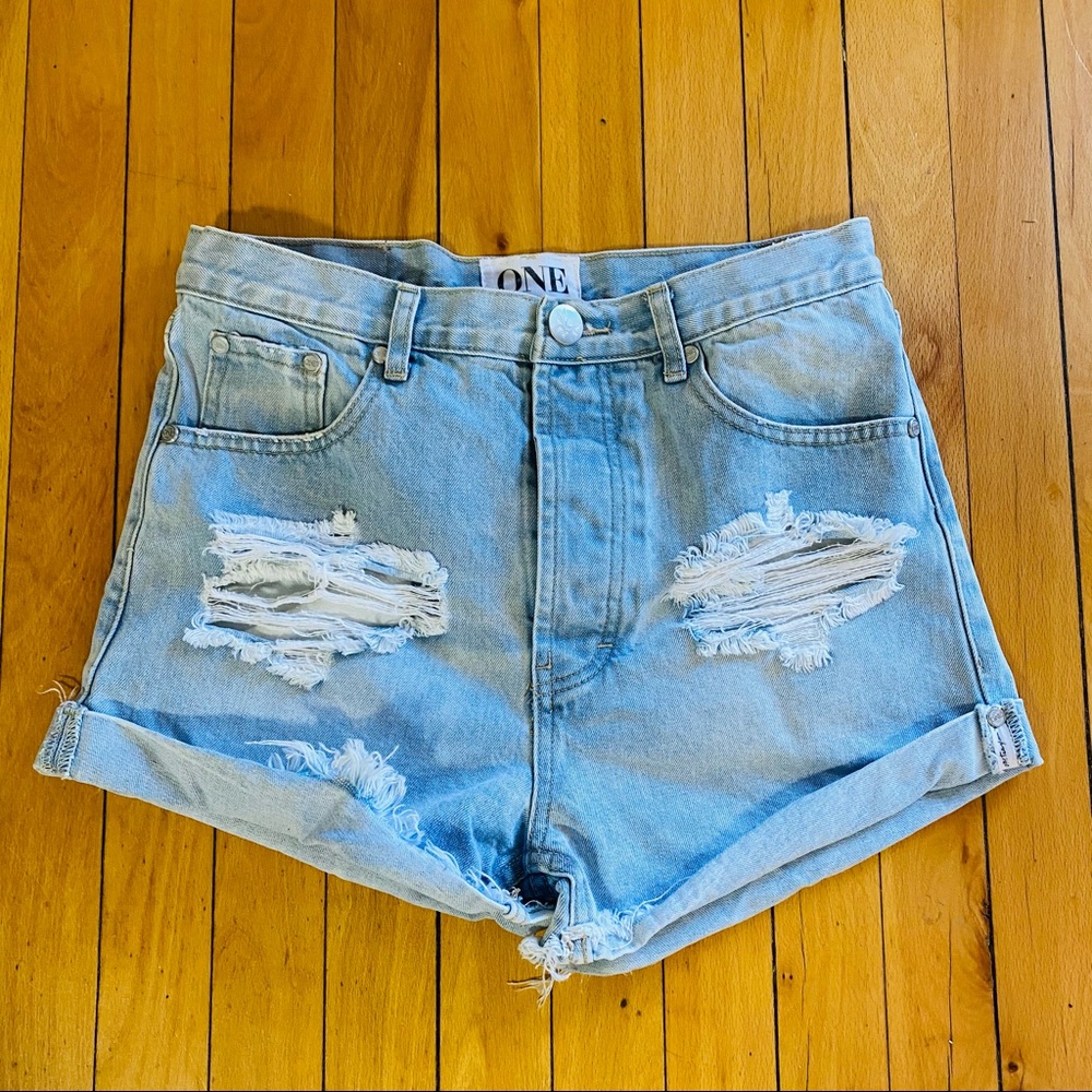 ONE x ONE TEASPOON SHORTS